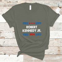 Robert Kennedy T Shirt Robert Kennedy Jr. for President 2024 RFK JR 2024 - Wonder Print Shop