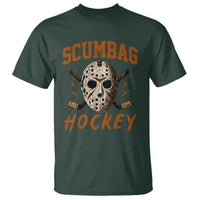 Scumbag Hockey Goalie Mask Distressed Sports Graphic T Shirt