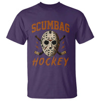 Scumbag Hockey Goalie Mask Distressed Sports Graphic T Shirt