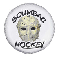 Scumbag Hockey Goalie Mask Vintage Graphic Spare Tire Cover