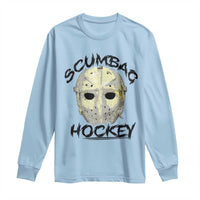 Scumbag Hockey Goalie Mask Vintage Graphic Long Sleeve Shirt