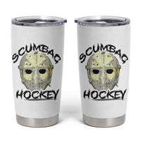 Scumbag Hockey Goalie Mask Vintage Graphic Tumbler Cup