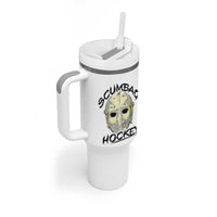 Scumbag Hockey Goalie Mask Vintage Graphic Tumbler With Handle