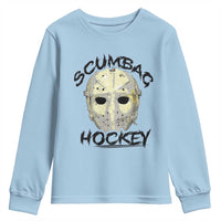 Scumbag Hockey Goalie Mask Vintage Graphic Youth Sweatshirt