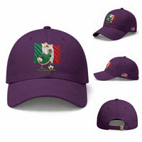 Merlin the Duck Mexico Flag Soccer Player Baseball Cap Mexican Pride Football Fans