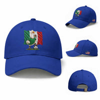 Merlin the Duck Mexico Flag Soccer Player Baseball Cap Mexican Pride Football Fans