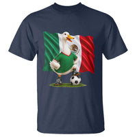 Merlin the Duck Mexico Flag Soccer Player T Shirt Mexican Pride Football Fans