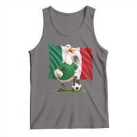 Merlin the Duck Mexico Flag Soccer Player Tank Top Mexican Pride Football Fans