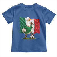 Merlin the Duck Mexico Flag Soccer Player Toddler T Shirt Mexican Pride Football Fans