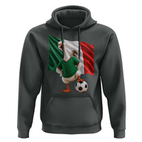 Funny Screaming Merlin the Duck Hoodie Mexico Soccer Flag Football Fans