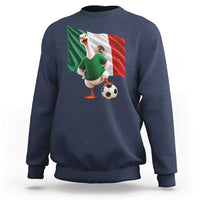 Funny Screaming Merlin the Duck Sweatshirt Mexico Soccer Flag Football Fans