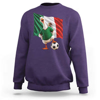Funny Screaming Merlin the Duck Sweatshirt Mexico Soccer Flag Football Fans