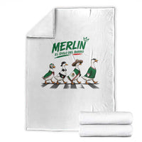 Merlin the Ducks Crosswalk Walk Parody Throw Blanket El Idolo Del Barrio Mexico Duck Soccer Football Fans