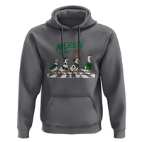 Merlin the Ducks Crosswalk Walk Parody Hoodie El Idolo Del Barrio Mexico Duck Soccer Football Fans