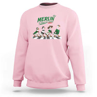 Merlin the Ducks Crosswalk Walk Parody Sweatshirt El Idolo Del Barrio Mexico Duck Soccer Football Fans