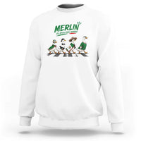 Merlin the Ducks Crosswalk Walk Parody Sweatshirt El Idolo Del Barrio Mexico Duck Soccer Football Fans