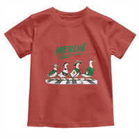 Merlin the Ducks Crosswalk Walk Parody Toddler T Shirt El Idolo Del Barrio Mexico Duck Soccer Football Fans