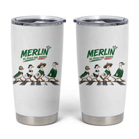 Merlin the Ducks Crosswalk Walk Parody Tumbler Cup El Idolo Del Barrio Mexico Duck Soccer Football Fans
