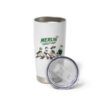 Merlin the Ducks Crosswalk Walk Parody Tumbler Cup El Idolo Del Barrio Mexico Duck Soccer Football Fans