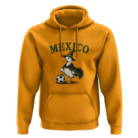 Vintage Mexico Soccer Wizard Duck Magical Fantasy Hoodie Retro Mexican Pride Football Fans