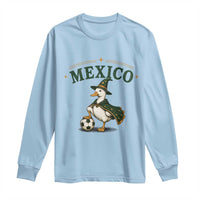 Vintage Mexico Soccer Wizard Duck Magical Fantasy Long Sleeve Shirt Retro Mexican Pride Football Fans
