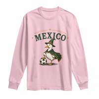 Vintage Mexico Soccer Wizard Duck Magical Fantasy Long Sleeve Shirt Retro Mexican Pride Football Fans