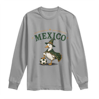 Vintage Mexico Soccer Wizard Duck Magical Fantasy Long Sleeve Shirt Retro Mexican Pride Football Fans