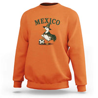 Vintage Mexico Soccer Wizard Duck Magical Fantasy Sweatshirt Retro Mexican Pride Football Fans