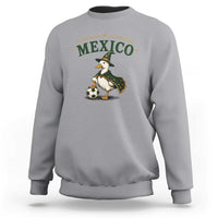 Vintage Mexico Soccer Wizard Duck Magical Fantasy Sweatshirt Retro Mexican Pride Football Fans