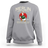 Merlin the Duck Honk Tour Mexico Retro Band Parody Sweatshirt Mexican Pride Soccer Locer Football Fans