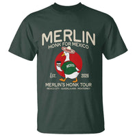 Merlin the Duck Honk Tour Mexico Retro Band Parody T Shirt Mexican Pride Soccer Locer Football Fans