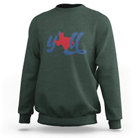 Texas Y'all Sweatshirt US Texan Pride - Wonder Print Shop
