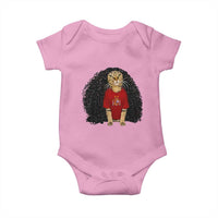 Funny Long Curly Hair Wig Soccer Cat Graphic Baby Onesie Spain Espana Sports Fans Meme Spanish Pride