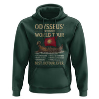 Odysseus Extended World Tour Hoodie Funny Greek Mythology Odyssey History Gift