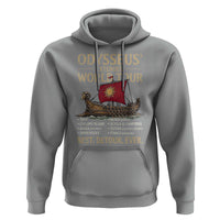 Odysseus Extended World Tour Hoodie Funny Greek Mythology Odyssey History Gift