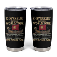 Odysseus Extended World Tour Tumbler Cup Funny Greek Mythology Odyssey History Gift