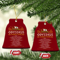 Odysseus World Tour Epic Journey Ceramic Ornament Funny Greek Mythology Odyssey History Gift