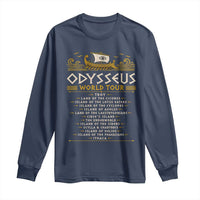 Odysseus World Tour Epic Journey Long Sleeve Shirt Funny Greek Mythology Odyssey History Gift