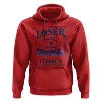 Funny Odysseus Journey Epic Odyssey Parody Hoodie Retro Get In Loser Returning To Ithaca Greek Mythology Meme