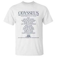 Odysseus Mediterranean Tour T Shirt Funny Greek Mythology Ancient History Graphic