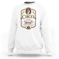 Circes BBQ Funny Greek Mythology Dark Humor Sweatshirt Slow Smoked Legendary Flavor Odysseus Pigs Odyssey Parody