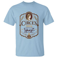 Circes BBQ Funny Greek Mythology Dark Humor T Shirt Slow Smoked Legendary Flavor Odysseus Pigs Odyssey Parody