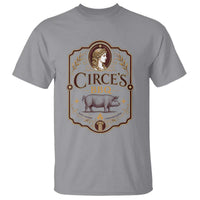 Circes BBQ Funny Greek Mythology Dark Humor T Shirt Slow Smoked Legendary Flavor Odysseus Pigs Odyssey Parody