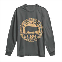Circes BBQ Ancient Greek Mythology Dark Humor Long Sleeve Shirt Odysseus Pigs Odyssey Parody History Lover Gift