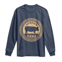 Circes BBQ Ancient Greek Mythology Dark Humor Long Sleeve Shirt Odysseus Pigs Odyssey Parody History Lover Gift