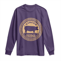 Circes BBQ Ancient Greek Mythology Dark Humor Long Sleeve Shirt Odysseus Pigs Odyssey Parody History Lover Gift