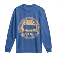 Circes BBQ Ancient Greek Mythology Dark Humor Long Sleeve Shirt Odysseus Pigs Odyssey Parody History Lover Gift