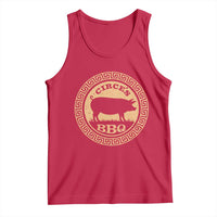 Circes BBQ Ancient Greek Mythology Dark Humor Tank Top Odysseus Pigs Odyssey Parody History Lover Gift