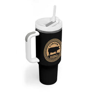 Circes BBQ Ancient Greek Mythology Dark Humor Tumbler With Handle Odysseus Pigs Odyssey Parody History Lover Gift