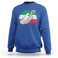 Italian Ghost Sweatshirt Va Fan Ghoul Retro Funny Halloween - Wonder Print Shop
